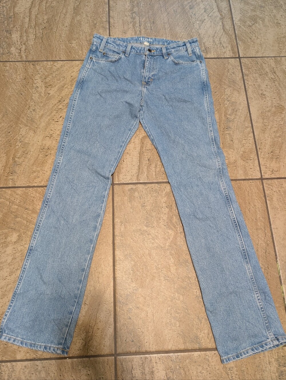 Tecovas Mens 32x34 The Standard Straight Leg Stretch Jeans Western Cowboy Denim